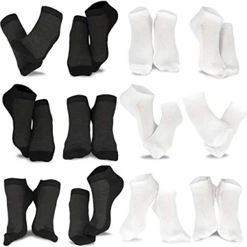 TeeHee Vintage 12 Pairs Women Low Cut Ankle Socks