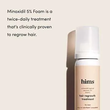 hims Minoxidil Foam for Men - Clinically Proven Hair Treatment