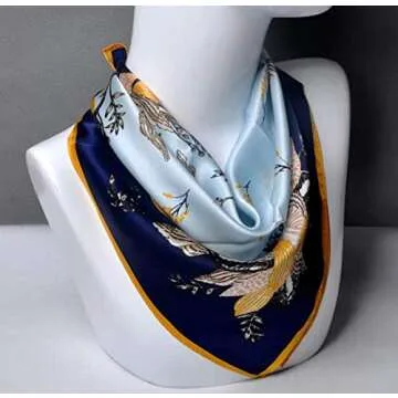 Elegant ANDANTINO 100% Mulberry Silk Scarf Gift Boxed