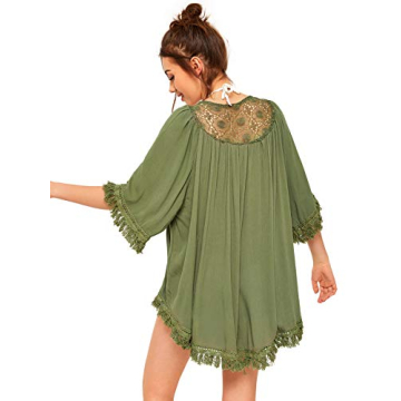 SweatyRocks Tassel Kimono Cover-Up Perfect for Summer