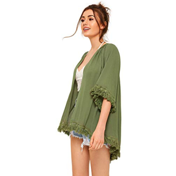 SweatyRocks Tassel Kimono Cover-Up Perfect for Summer