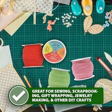 Mandala Crafts Foldover Elastic Bands for Sewing and Crafts