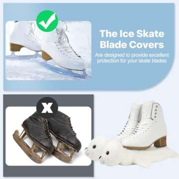 kowaku Ice Skate Blade Covers – Durable Protective Guards