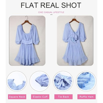 Dokotoo Off The Shoulder Summer Dress for Women 2025