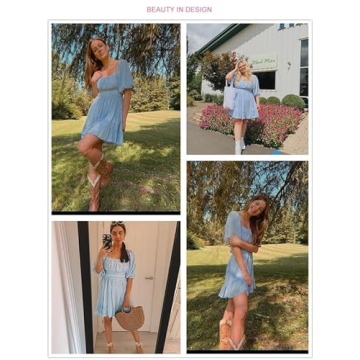 Dokotoo Off The Shoulder Summer Dress for Women 2025