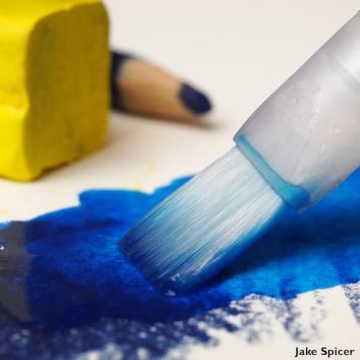 Derwent Push Button Water Color Brush Set for Artists