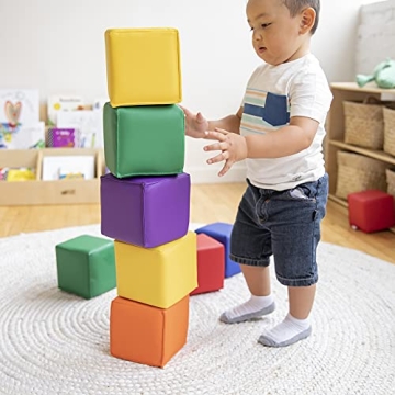 ECR4Kids SoftZone Toddler Building Blocks - Safe Foam Set