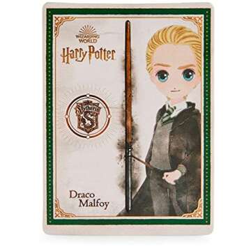 Draco Malfoy Magic Wand for Kids, Authentic 12-inch Replica