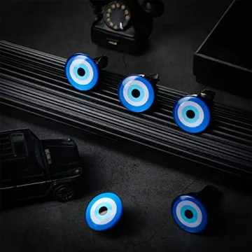 Stylish Turkish Evil Eye Car Vent Clips for Protection