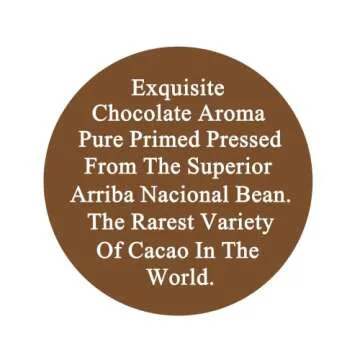 Raw Cocoa Butter 8 oz. 100% Pure Natural Unrefined FOOD GRADE Arriba Nacional Cacao Bean, Great For ...