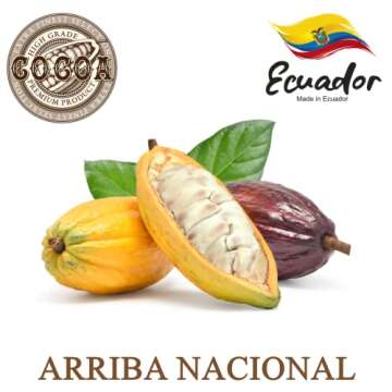 Raw Cocoa Butter 8 oz. 100% Pure Natural Unrefined FOOD GRADE Arriba Nacional Cacao Bean, Great For Chocolate Making, Soap, Lip Balm and Moisturizer For DIY Body Butters