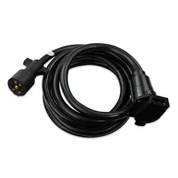 Leisure Cords 12Ft 7-Way Extension Cord for RV Trailers