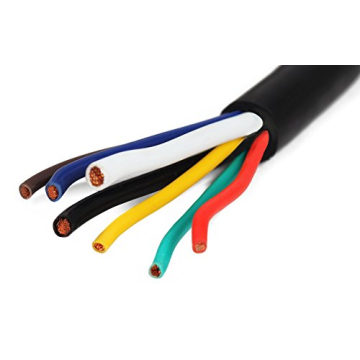 Leisure Cords 12Ft 7-Way Extension Cord for RV Trailers