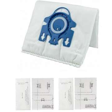 5-Star GN 3D Vacuum Bags for Miele Models – 16 Bags + Filters