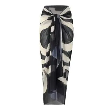 Floerns Plus Size Elegant One Shoulder Bikini Set