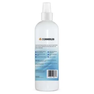 We Love Doodles Dog Detangler Spray - Leave-in Conditioner for Dogs - Dog Detangling Spray - Dematting Spray for Dogs - Tangle Remover - Made in The USA - Large 16 fl oz (Ocean Breeze)