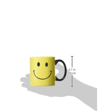 Burton & Burton Smiley Face Mug, Yellow