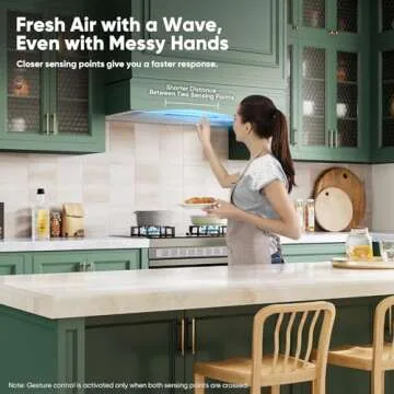 VIKIO HOME 30 Inch Range Hood Insert: Powerful and Stylish