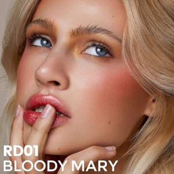 FOCALLURE Silky Cream Liquid Blush,Leaving a Matte Dewy Makeup Look,Easy to Apply and Create a Natur...