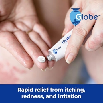 Globe Hydrocortisone Cream 1% Maximum Strength Anti-Itch