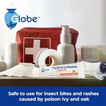 Globe Hydrocortisone Cream 1% Maximum Strength Anti-Itch