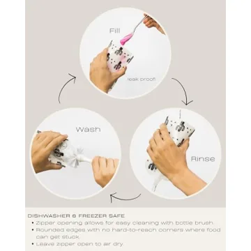 Hippypotamus Baby Food Pouches - Eco-Friendly & Reusable