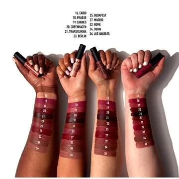 NYX PROFESSIONAL MAKEUP Soft Matte Lip Cream, Lightweight Liquid Lipstick - Los Angeles (Red Brown With Yellow Undertones)