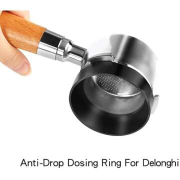 51mm Magnetic Espresso Dosing Funnel for Perfect Brews