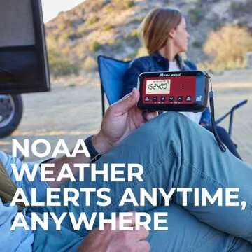 Midland ER40 Emergency Radio with Flashlight Features