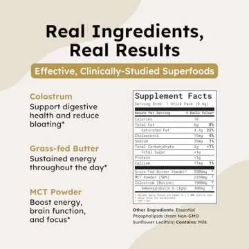 FAVOR Bovine Colostrum Creamer | Keto Friendly Superfood