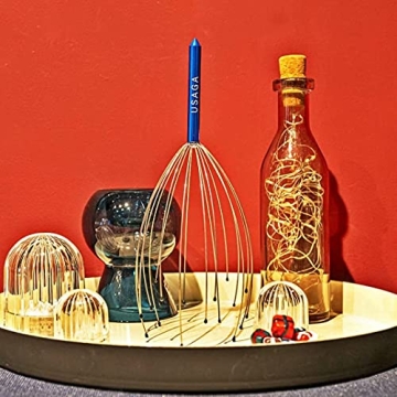 USAGA 20-Finger Scalp Massager for Relaxation Gifts