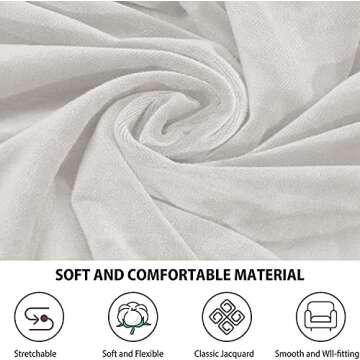 NILUOH Velvet Office Chair Cover - Stylish Protection for All