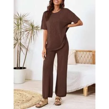 Tankaneo Women’s Comfy 2-Piece Lounge Sets for Stylish Comfort