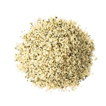 Food to Live Organic Paraguayan Hemp Seeds, 8 Oz Non-GMO Raw Hearts, Hulled, Kosher, Vegan, Bulk. Keto-Friendly. Rich in Omega 3 & 6. Good Source of Protein. Great for Smoothies, Oatmeal, and Salads