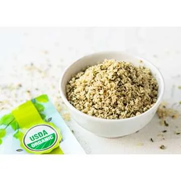 Organic Hemp Seeds - Vegan, Non-GMO, Keto-Friendly