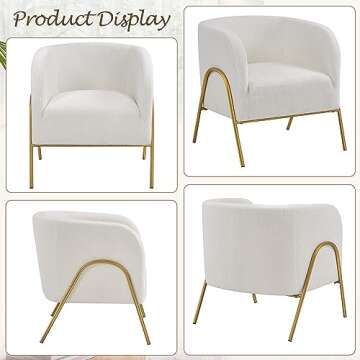 Stylish Ivory Accent Chairs for Cozy Living Spaces