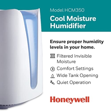 Honeywell Cool Moisture Humidifier - 1 Gallon Tank