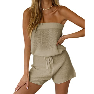 Chang Yun Women's Casual Summer Off Shoulder Jumpsuit Set for All Occasions