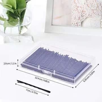 MORGLES 120PCS Jumbo Bobby Hair Pins - Perfect for Thick Hair