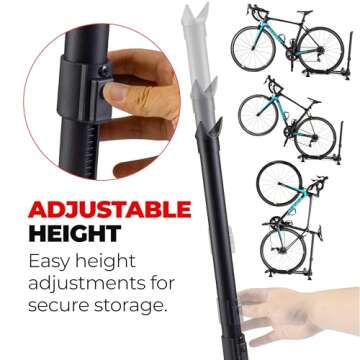 PRO BIKE TOOL Vertical Bike Stand for 29" Bikes