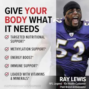 10X Health Methylated Multivitamin - Advanced 34 in 1 Formula