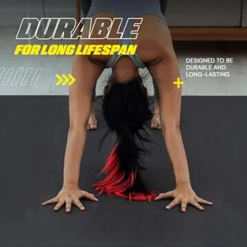 Fit Active Sports Exercise Mat for Home Gym and Fitness