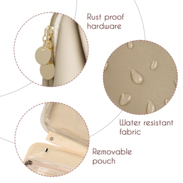 Chandelli Large Hanging Toiletry Bag Travel Cosmetic Organizer