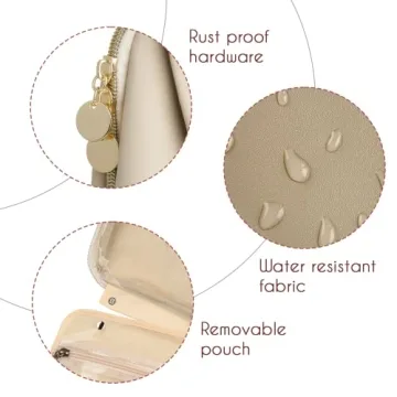 Chandelli Large Hanging Toiletry Bag Travel Cosmetic Organizer