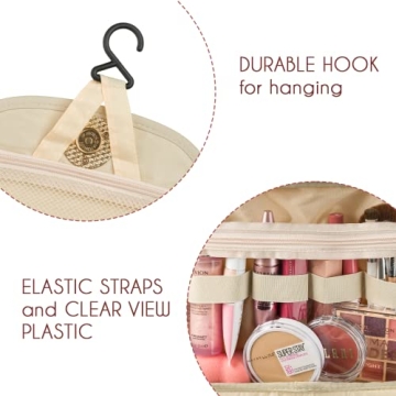 Chandelli Large Hanging Toiletry Bag Travel Cosmetic Organizer