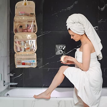 Chandelli Large Hanging Toiletry Bag Travel Cosmetic Organizer