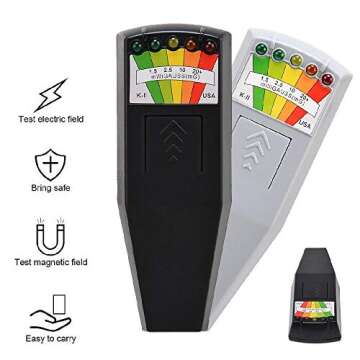 KII EMF Meter Deluxe Black - Paranormal Research Meter