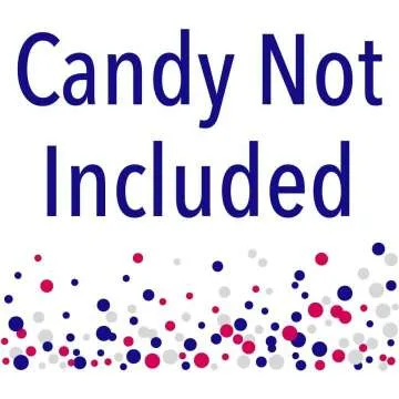 New Year's Eve Candy Stickers - 108 Gold Labels