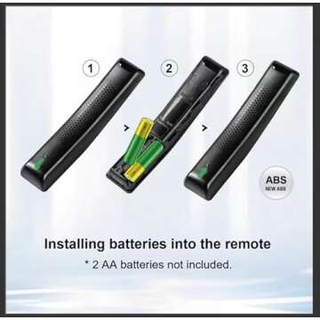 【Pack of 2】 Universal Remote-Control for Samsung Smart-TV, Remote-Replacement of HDTV 4K UHD Curved QLED and More TVs, with Netflix Prime-Video Hulu Buttons