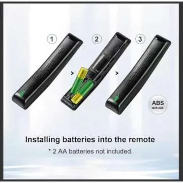 【Pack of 2】 Universal Remote-Control for Samsung Smart-TV, Remote-Replacement of HDTV 4K UHD Curved QLED and More TVs, with Netflix Prime-Video Hulu Buttons